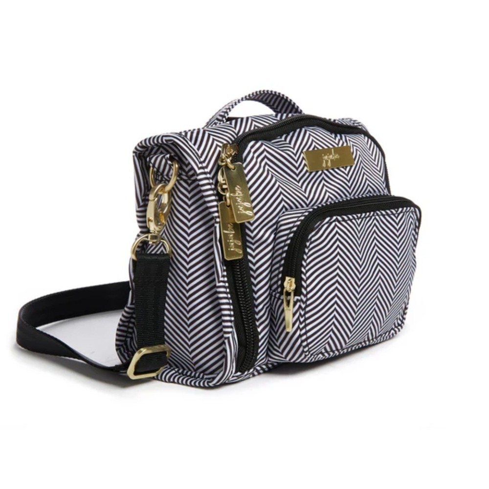 Ju-Ju-Be NEW Mini B.F.F. Chevron Crossbody Backpack Travel Bag Clutch Organizer